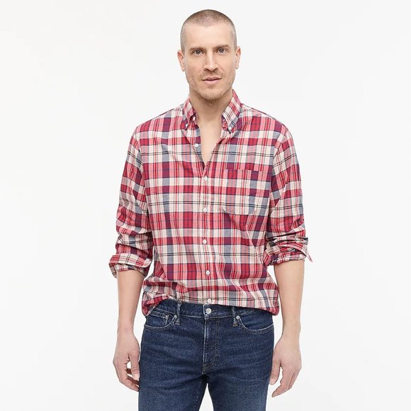 J. Crew Other - J. Crew Plaid Button Down Shirt Size L